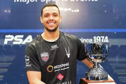 الأولى في تاريخه.. مصطفى عسل يتوج ببطولة العالم للاسكواش على حساب علي فرج